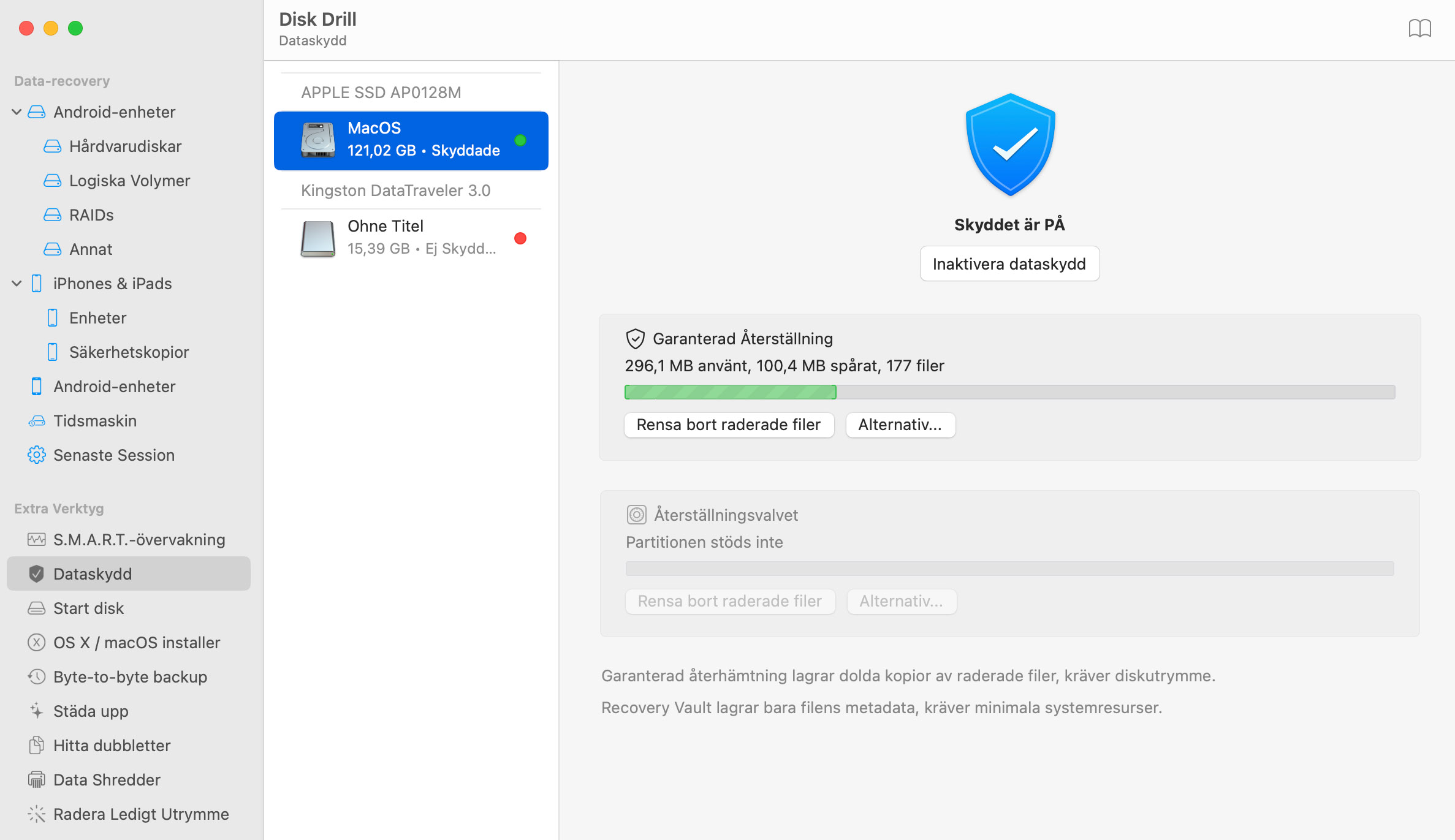 Skydda Data i förväg